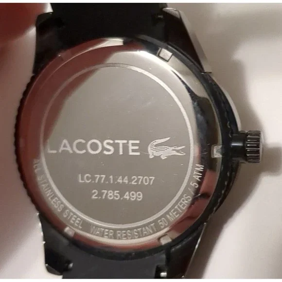 Lacoste 2010880 Tonga Black Dial Men's watch - Picture 3 of 3